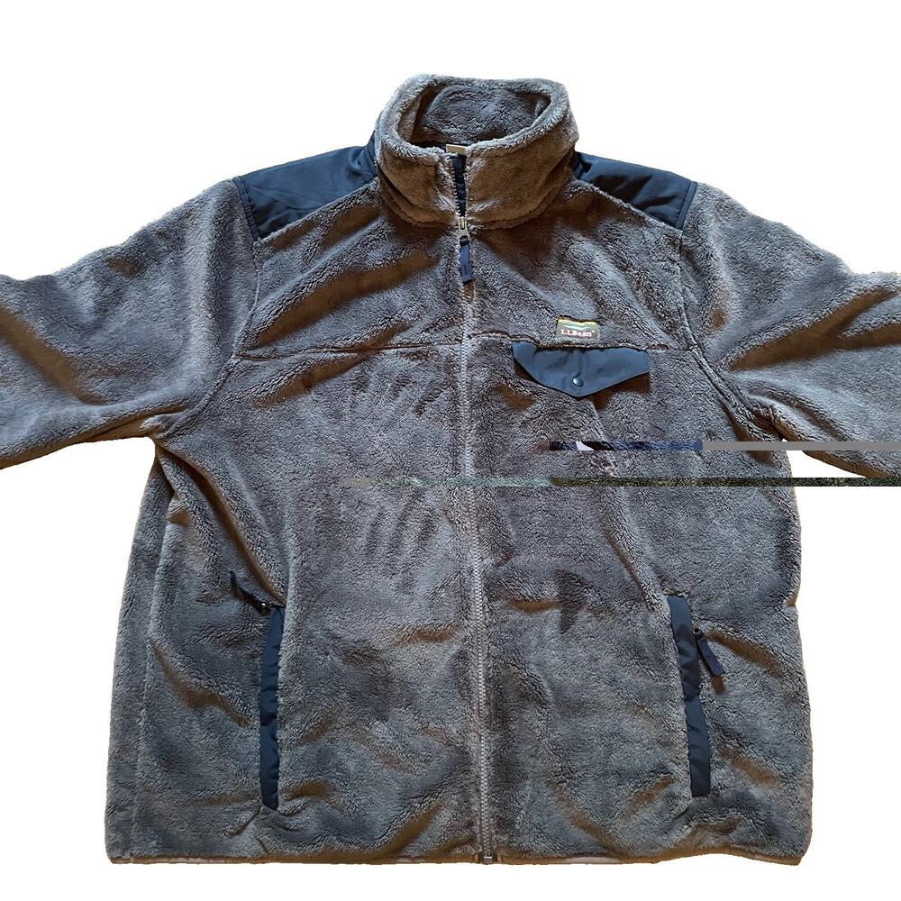 LL Bean Hi-Pile Sherpa Fleece Jackeft